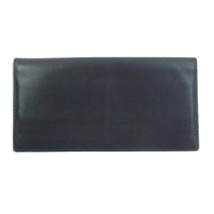 良品 ソメスサドル 長財布 黒 札入れ レザー シボ おでかけ メンズ 