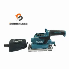 ☆中古品☆makita マキタ 18V 充電式仕上サンダー BO380D 本体のみ コードレス 仕上げサンダー オービタルサンダー 研磨機 107827