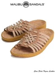 サンダル 大きいサイズ メンズ ビーガンレザー スライド COVE SLIDE VEGAN LEATHER MALIBU SANDALS マリブサンダルズ ベージュのサムネイル