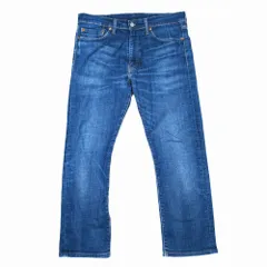 リーバイス Levis 513 スリム ストレッチ ジーンズ デニム パンツ Gパン 08513-0752 W34 L32 インディゴ ブルー ur23 【中古】