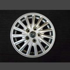 (F-1000)本州送料無料　15インチアルミホイール 4本 6J+50 80ノア ヴォクシー 純正 中古ホイール