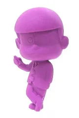 【中古】トレーディングフィギュア トド松(パープル) 「おそ松さん ガチャ松 消しゴムフィギュア」