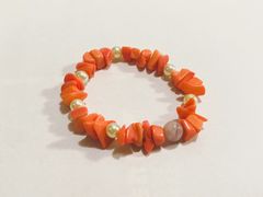 【年末SALE】天然石　水晶ブレスレット　#B41