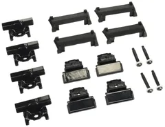 inno エアロベーシック取付フック ルーフキャリア ホンダ ヴェゼル(H.25ー) シャトル(H.27ー) カーメイト(CARMATE) 他 (BLACK) TR159