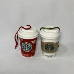 ♪ スターバックス オーナメント 2008年 旧ロゴ 2個セット