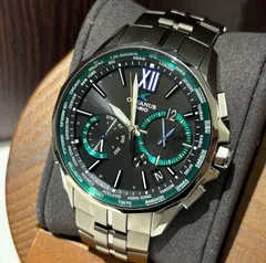 稼働品　オシアナス　OCW-500 チタン　CASIO 腕時計　カシオ カシオ オシアナス OCEANUS マンタ 腕時計 プラチナ蒔絵 世界