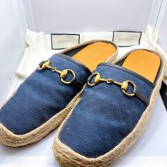 新品・未使用　グッチ　サボサンダル　ホースビット　マイクロGG　エスパドリーユ 新品・未使用 グッチ サボサンダル ホースビット マイクロGG