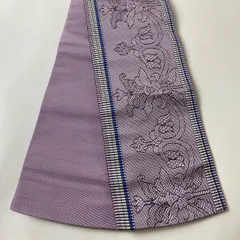 【中古品☆正絹】美品！本場筑前！博多織　半幅帯　リバーシブル 半幅帯 秀品 正絹 中古 半幅帯 美品 秀品 証紙あり 本場筑前