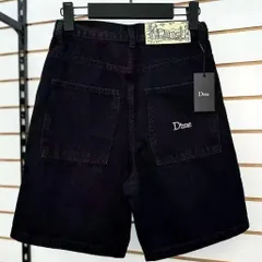 Dime 新品 ダイムハーフパンツブラックデニム M