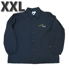 【送料無料★匿名配送★新品】 KAWS+ウォーホルｘUNIQLO コラボ コーチジャケット黒 Size（XXL) /カウズ+ウォーホルｘユニクロ/コーチ