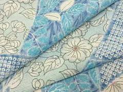 △【売切値下げ!!】505mku16△洗える夏の着物！小紋 辻ヶ花△美品 △【売切値下げ!!】505mku16△洗える夏の着物！小紋 辻ヶ花△美