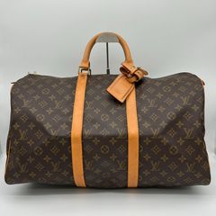 LOUIS VUITTON（ルイヴィトン）キーポル 50 ユニセックス ボストンバッグ 旅行 出張 ビジネス  モノグラム ブラウン M41426【中古】