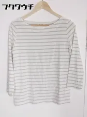 ◇ MACPHEE マカフィー TOMORROWLAND 長袖 Tシャツ カットソー サイズM ホワイト レディース  【1002800460717】