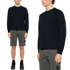 49 STONE ISLAND ストーンアイランド K1S15 6100011 S00F3 V0020 ネイビー トレーナー スウェット