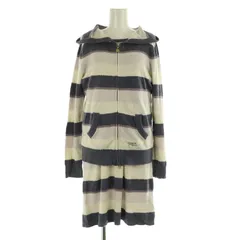 ジェラートピケ gelato pique 19AW セットアップ上下 スムーズィーランダムボーダー パーカー ワンピース ルームウェア F ピンク ブルー /MY ■OSのサムネイル