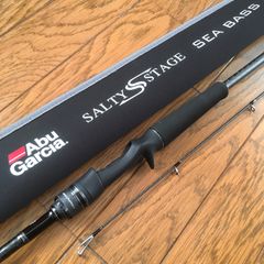 2WAY アブガルシア 7.5ft(2.29m) ベイトロッド2ピース BLACKMAX