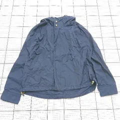 ◇ ⊇ Discoat ディスコート ドロスト調整 長袖 ナイロンマウンテンパーカー サイズM ネイビー系 レディース E  【1508200027395】のサムネイル