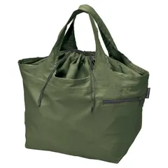 クルリト ビッグマルシェバッグ カーキ (TR-1036-025)