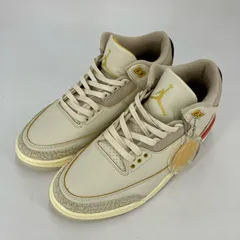 【イオン広店】 中古 NIKE AIR JORDAN | ナイキ　エアー　ジョーダン スニーカー J Balvin ×Air Jordan 3 Retro SP 'Sunset' FN0344-901 ベージュ 26cm 【126】