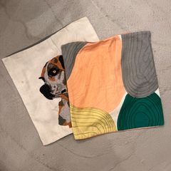 クッションカバー　２点セット