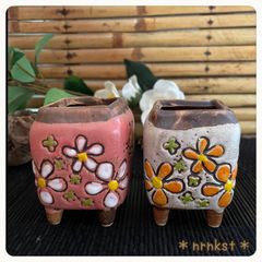 No.9 多肉鉢 ＊1点 900円 ＊組合せ自由 2点目同梱割あり＊ 韓国 多肉植物 盆栽 植木鉢 ガーデニング