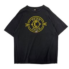 【2XL】2008 WWE ワールドプロレス Tシャツ Christian Cage Peep Show ブラック