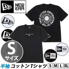 NEW ERA ニューエラ 半袖 Tシャツ メンズ レディース 正規品 コットン 綿 ロゴT ロゴプリント シンプル おしゃれ カジュアル 男女兼用 男性 女性 男子 ホワイト ブラック 黒 白 人気 ブランド かっこいい 定番 プレゼント S 【NKP】