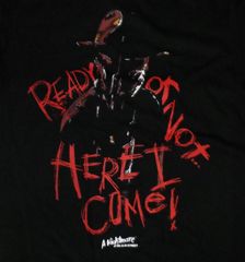 エルム街の悪夢 Tシャツ A Nightmare On Elm Street - Here I Come 正規品 映画Tシャツ