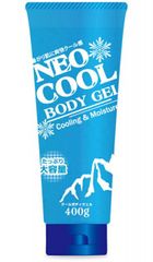 ボディクリーム  NEOクール ボディジェル 400g  全身用 マッサージジェル メントール 素肌爽快 冷感 スッキリ クール 夏 運動 全身マッサージ 肌ケア スキンケアジェル メンソール