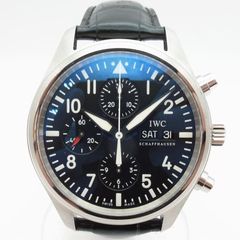 IWC パイロットウォッチ クロノグラフ IW371701 チタン 自動巻き メンズ 時計 アイダブリュシー