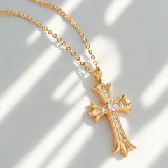 ネックレス チェーン メンズ おしゃれ かっこいい ペンダント 人気 クロス