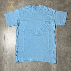 【90s・usa製】Anvil  Tシャツ  M size  ライトブルー  水色  アンビル 半袖  アメリカ  古着
