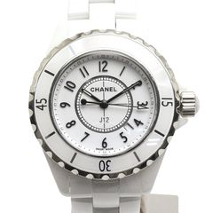 シャネル J12 33mm H0968 クオーツ ホワイトセラミック