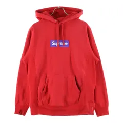 SUPREME (シュプリーム) 17AW Box Logo Hooded Sweatshirt ボックスロゴ スウェット プルオーバーパーカー フーディ レッド