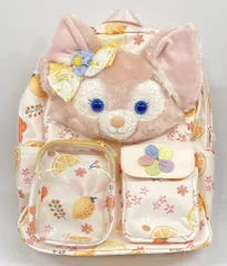 上海ディズニーリゾート リュックサック/フルーツ柄 Duffy and Friends/夏日2024 リーナベル(黄リボン)