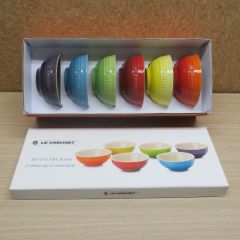 ル・クルーゼ ミニボウル カラフル レインボー 6点セット