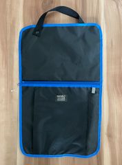 【新品】入学準備　収納できるランドセルカバー　ファスナー　ポケット付き　黒
