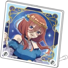 【中古】アクリルスタンド・アクリルパネル 中野三玖(宇宙ドレス) ミニアクリルパネル 「五等分の花嫁∽」