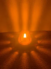 セール 高輝度 デコトラ屋 正規品 24V専用 BA15S S25 LEDバルブ 特殊レンズ搭載 シングル 平行ピン サイドマーカー バスマーカー ナマズ テールランプ デコトラ レトロ 大型車 トラック 10個SET Cタイプ