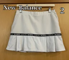 NEW BALANCE GOLF ニューバランス インナー付 ゴルフスカート ホワイト系  サイズ2