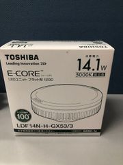 東芝　LEDユニットフラット　LDF14N-H-GX53/3