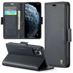 【J.DL】iPhone 11proケース手帳型 iphone 11PRO財布型 携帯カバー アイフォン11Proスマホケース 高?PUレザー 耐衝撃 耐摩擦 全面保護 サイドマグネット カード収納 スタンド機能 軽量 手触りが良い 人気上品な シンプル気 0