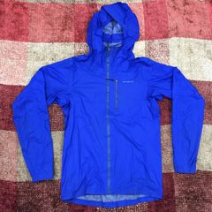 S　patagonia パタゴニア ウインドブレーカー ナイロンジャケット 青 ブルー　輸入　古着