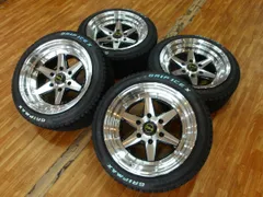 17インチ9J+35 ディスモンドケーニッヒSSR リムセット深リム