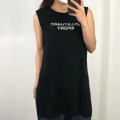 JILL STUART(ジルスチュアート) スポーツ 黒 ノースリーブ 95 250730