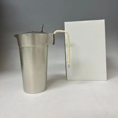 能作　蓋付錫ちろり　2合用