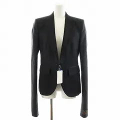 ディースクエアード DSQUARED2 20SS テーラードジャケット シングル ウール シルク 絹 38 黒 ブラック S72BN0602 /AN50のサムネイル