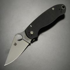 Spyderco 접이식 칼 Para3 G-10 압축 잠금 CPM-S45VN 18 세 이상 [실버]