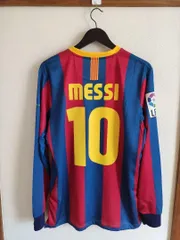 選手支給品 メッシ バルセロナ ユニフォーム 10/11 S サイズ UCL