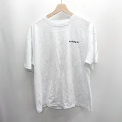 ◇ ⊂ CONVERSE コンバース コットン使用 半袖 Tシャツ サイズM ライトブルー系 レディース E  【1409240034711】